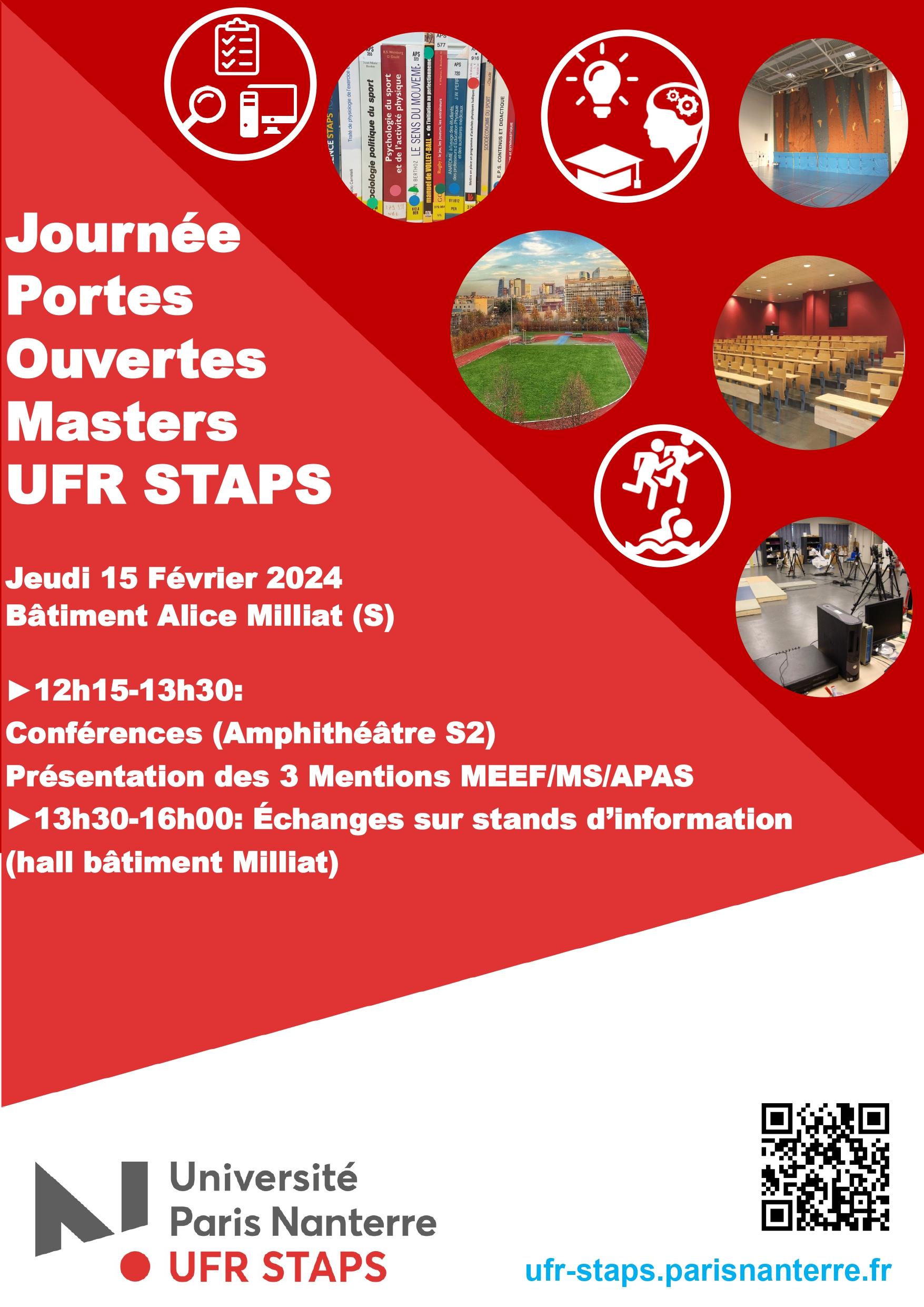 Portes Ouvertes Staps Nancy | Faculté des sciences du sport, Université ...